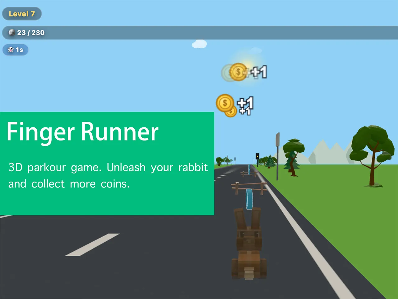 Webcam Motion Hand Runner